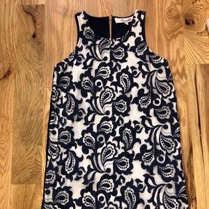 paisley printed dress